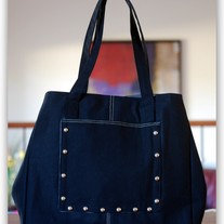 Black Oversized Tote - Mother's Day Special - Was $59 Now $35