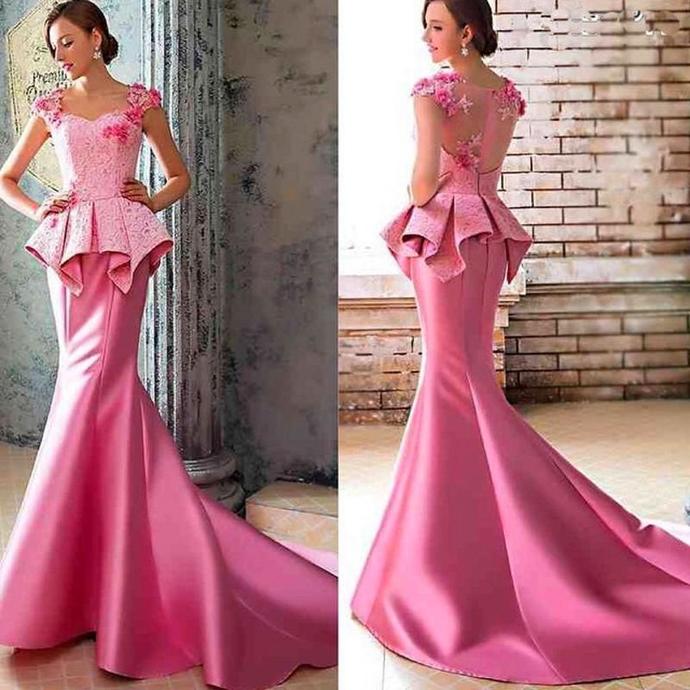 Hot Pink Gowns