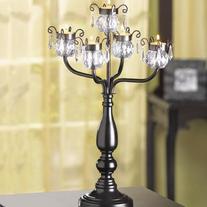  Crystal-Trimmed Candelabra