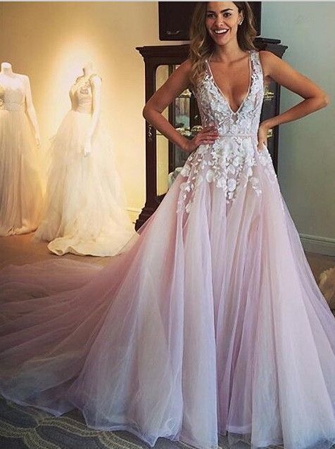 Pink Wedding Dress 2018