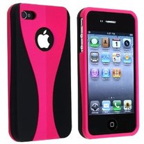 Pink/Black iPhone 4 Case