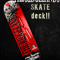 THE RIDGELANDS "Corey Webster" Skate Deck (Catalog # SK8-01)