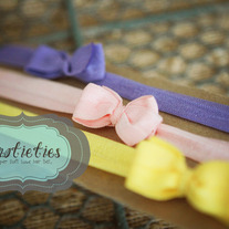 tiny bowtie headband: choice of ONE
