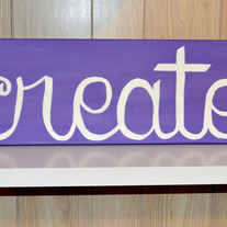 "create" - Medium Purple