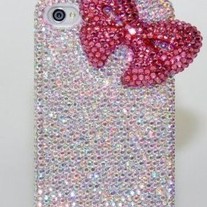 3D Swarovski Crystal Bow