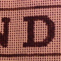 Landon School Belt Canvas on 18 Mesh
