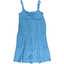 Juicy Couture Blue Braided Jersey Dress