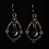 Victorian Crystal Drop Earrings