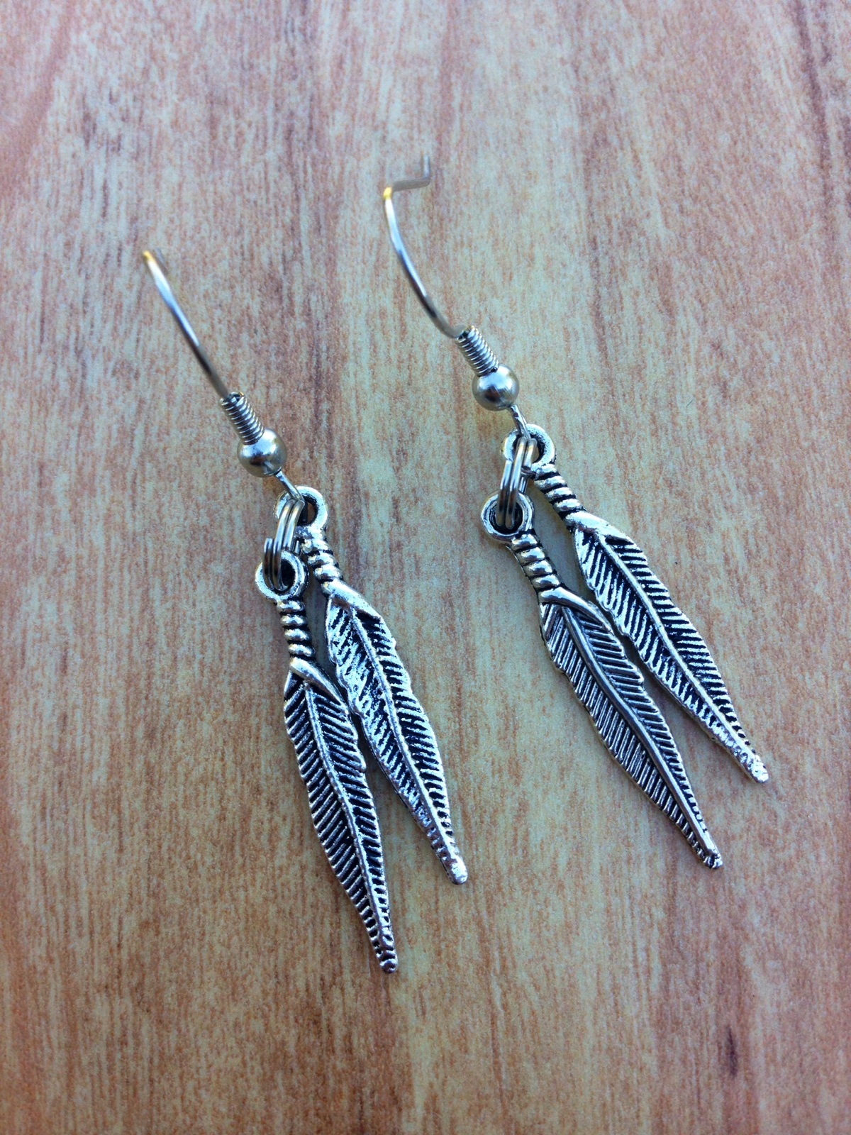Feather Earrings · Country Wind · Online Store Powered by Storenvy