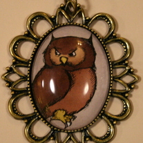 Parchy Owl Necklace