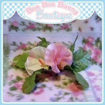 Flower Barrette - Pink Orchid