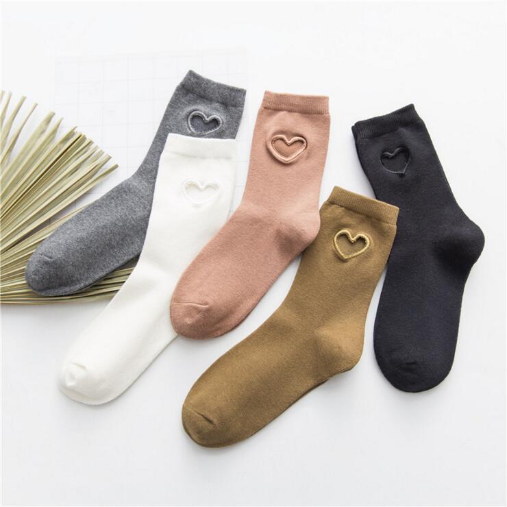 CROPPED OUT HEART SOCKS on Storenvy