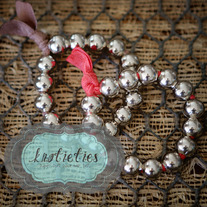 silver bead bracelet