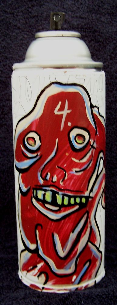 4 - original painting on spray can
