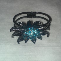 Teal Blast Hermatite Bracelet