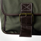 Classic Waxed Canvas Messenger Bag for Laptop-Army Green 								 								 	 Classic Waxed Canvas Messenger Bag for Laptop-Army Green - Thumbnail 4