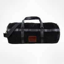 Women's Weekender Corduroy Carry-on Bag-Black