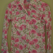 Pretty in Pink & Peonies Blouse