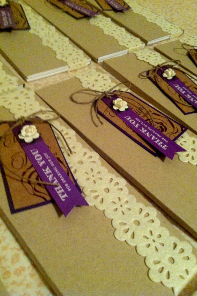 Wedding Notepad Wedding Favor on Storenvy