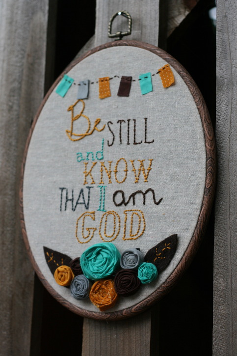 "Be Still"