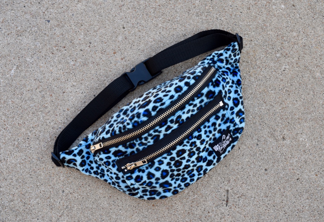 Blue Leopard Fanny Pack on Storenvy