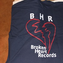 Blue Broken Heart T-Shirt