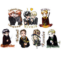 Harry Potter Badge Set