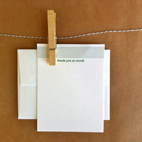 thank you so much // set of 6