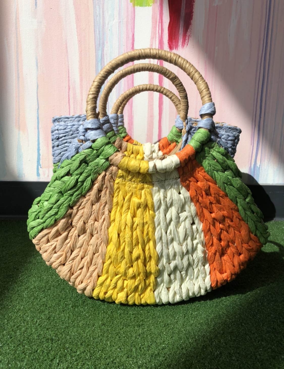 warehouse straw bag