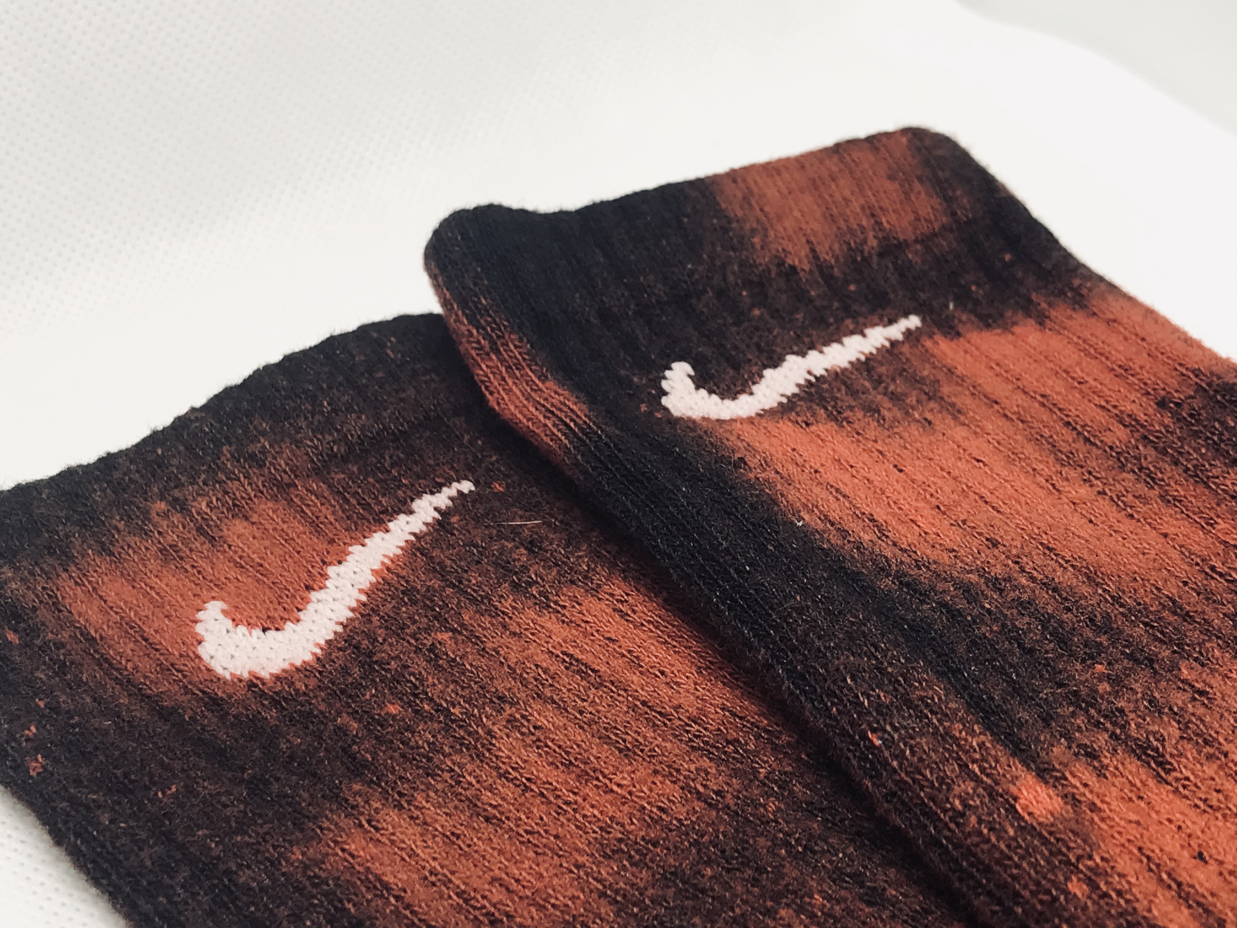 Custom Bleached Nike Socks · OAK "One of A Kind" Apparel · Online Store