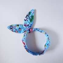 Blue Japan Medley Wire Headband