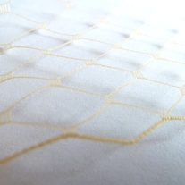 Champagne Birdcage Veil  - Thumbnail 4