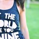 Shine Razor-back Tank - Thumbnail 1