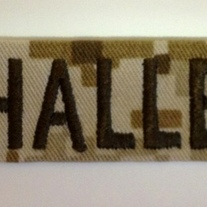 USMC Desert Name Tape