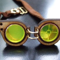 Tiny Steampunk Goggles