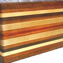 XL Bar B Que Wood Cutting Board