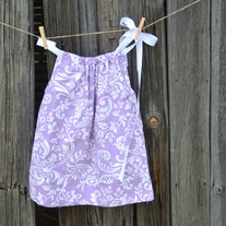 Pillowcase Dress {Lavender} 