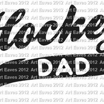 Hockey Dad Vinyl Decal Great for Cars, Trucks and Laptops
