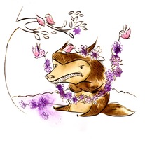spring is here-greeting card