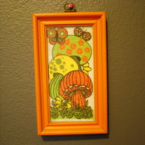 Vintage 70's Wall Art