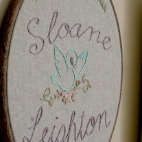 Custom Nursery- Tracy 8x10 oval