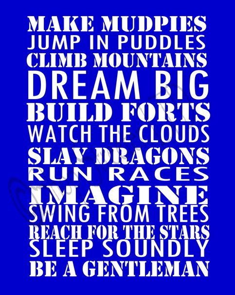 Wishes for Boys - Blue