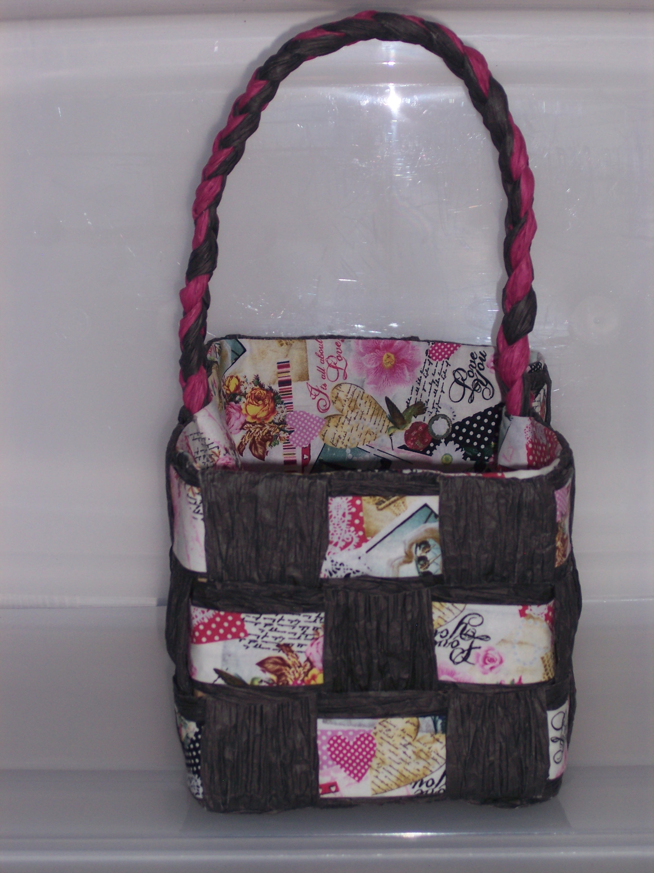 Love in Paris (Black & Pink Baskets) on Storenvy