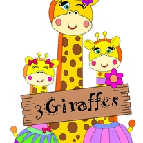 007_3_giraffes_with_clothes_and_sign_(color)