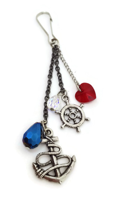 Nautical Clipon Charm