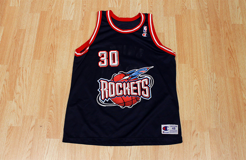 kenny smith rockets jersey