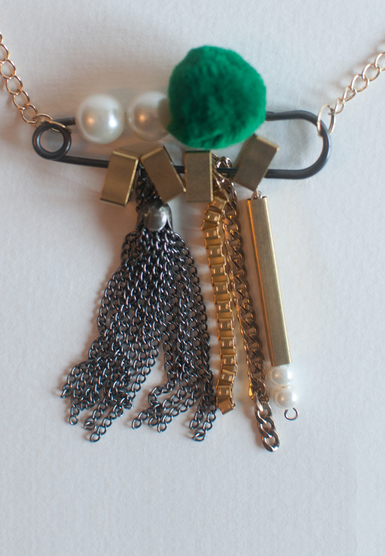 Gold Chain Key Necklace, Sterling Chain Necklace, Silver Initial