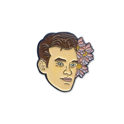 Morrissey lapel pin