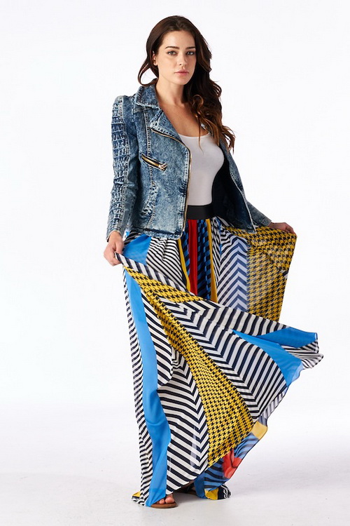 tov holy maxi skirt