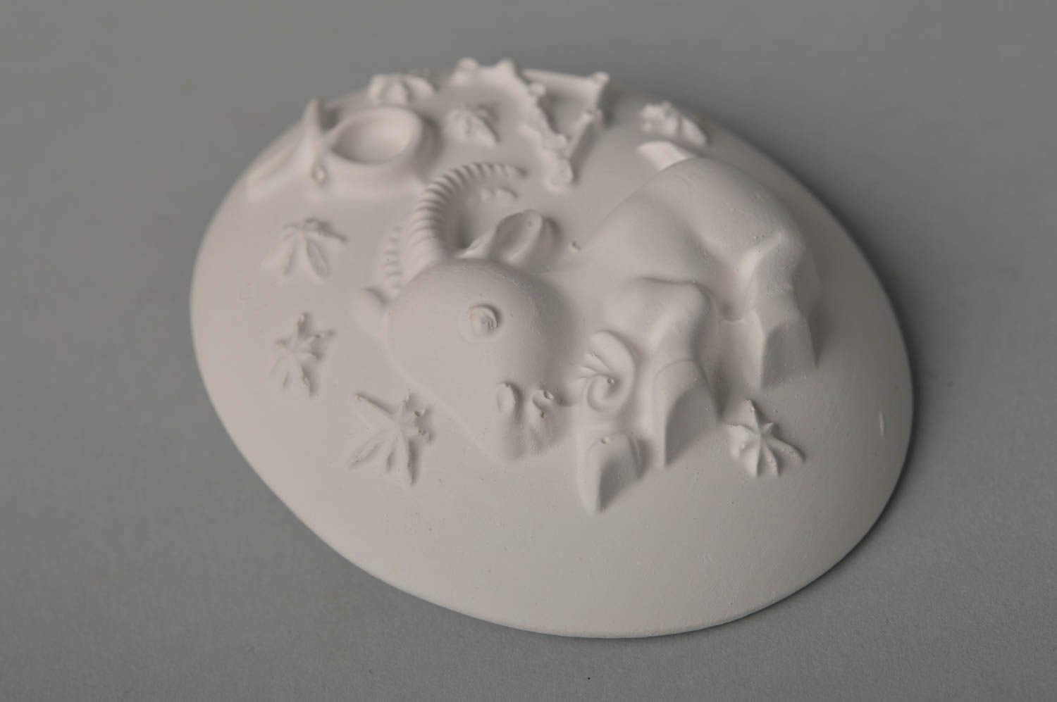 Handmade Figurine Blank For Decoupage Plaster Blank For Painting